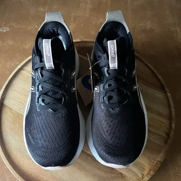 ASICS GEL-Nimbus 27 Max Cushion Women's 8 Black Breeze Running Sneakers Shoes - Picture 12 of 16